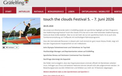 Gemeinde Gräfelfing – Aktuelles „touch the clouds Festival“